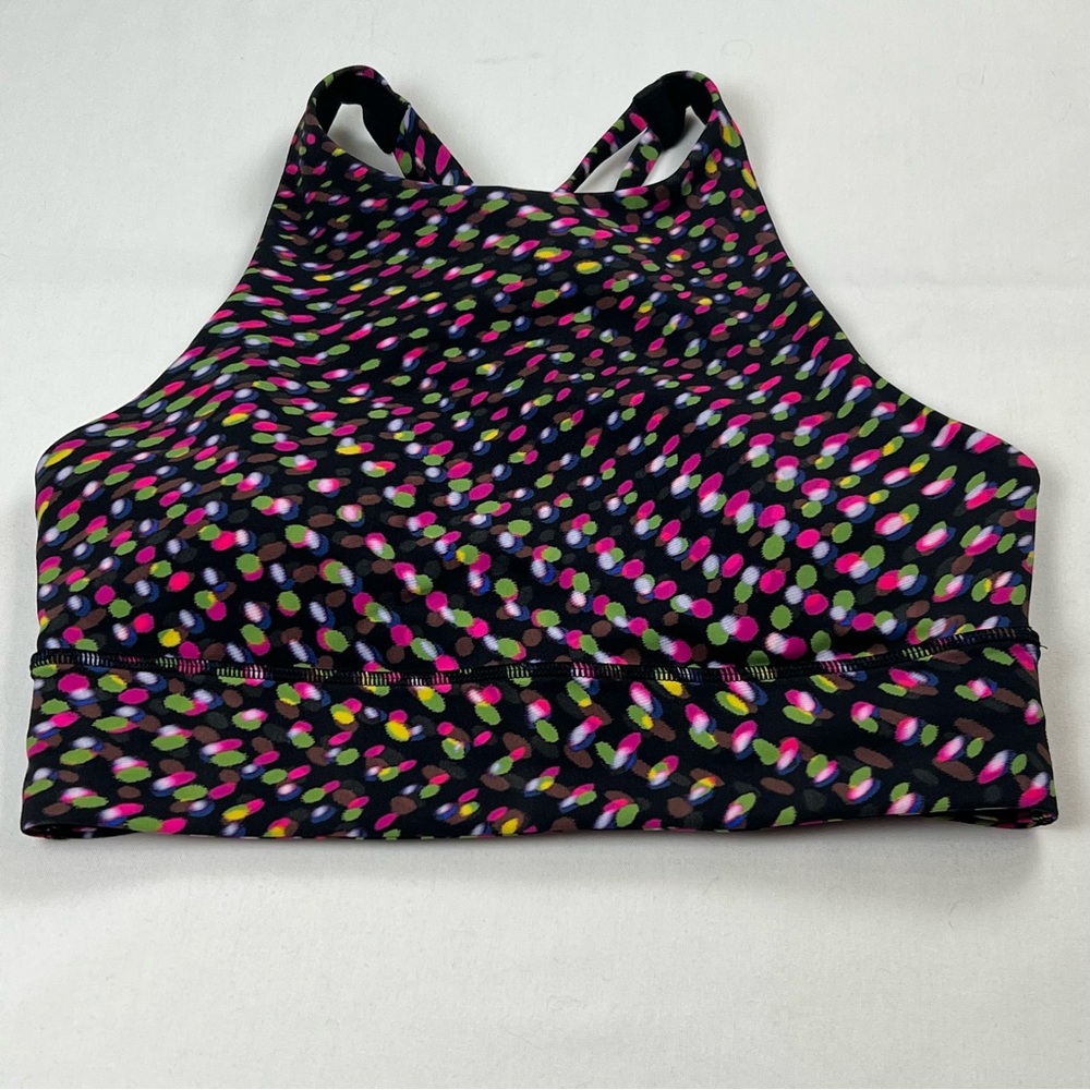 Lululemon SeaWheeze Energy Bra High-Neck Longline Size 6